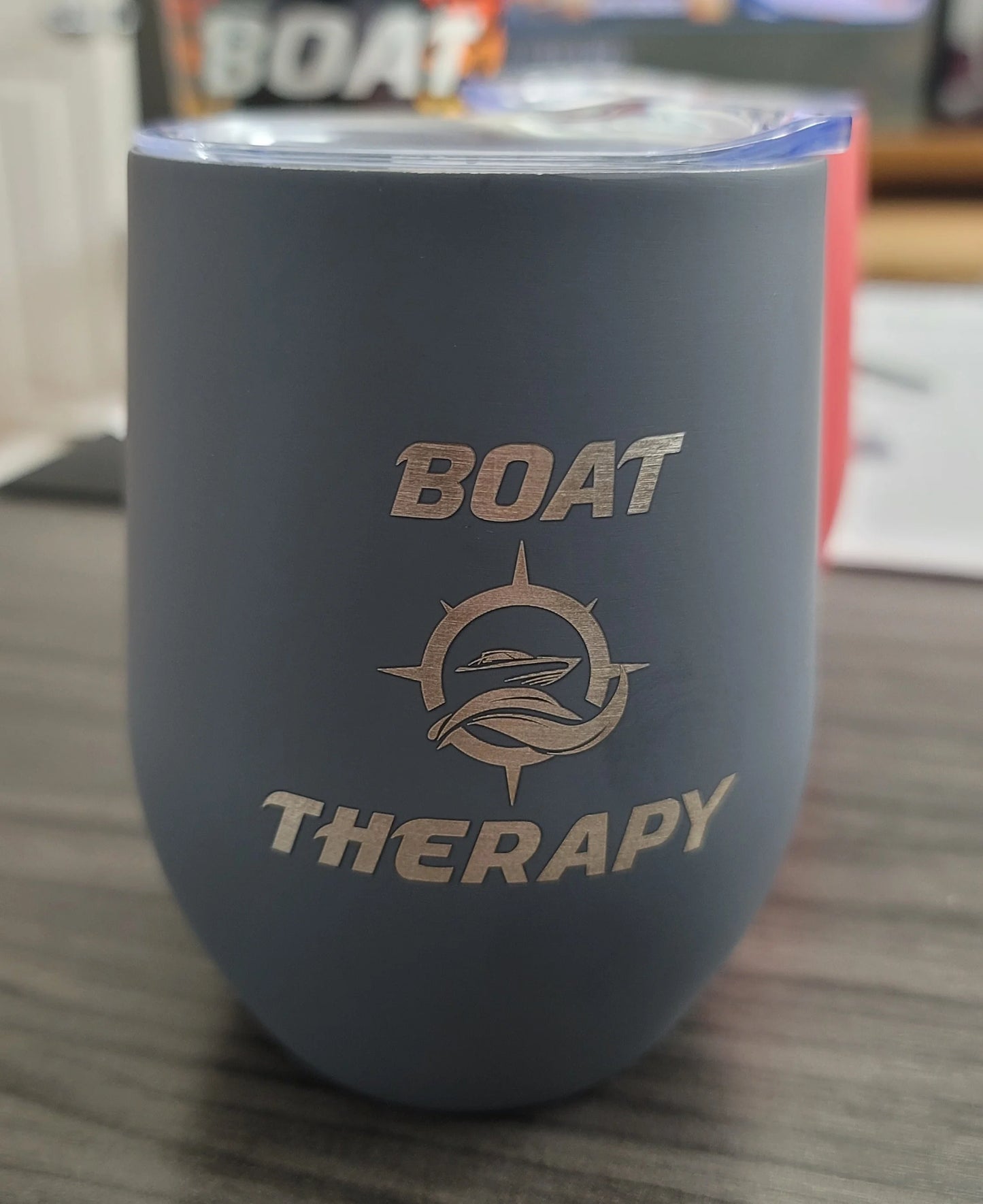 Stainless Steel Wine Tumbler 12oz
