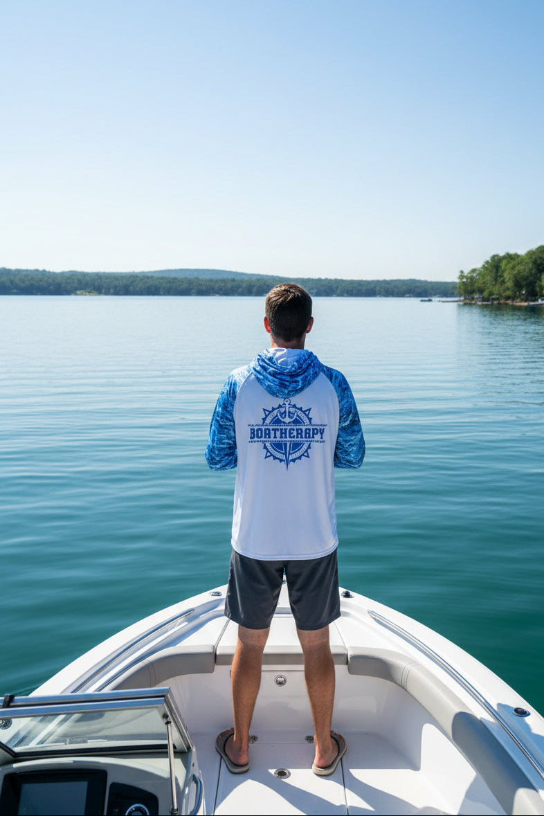 Paragon Hooded Dri Fit - Nautical