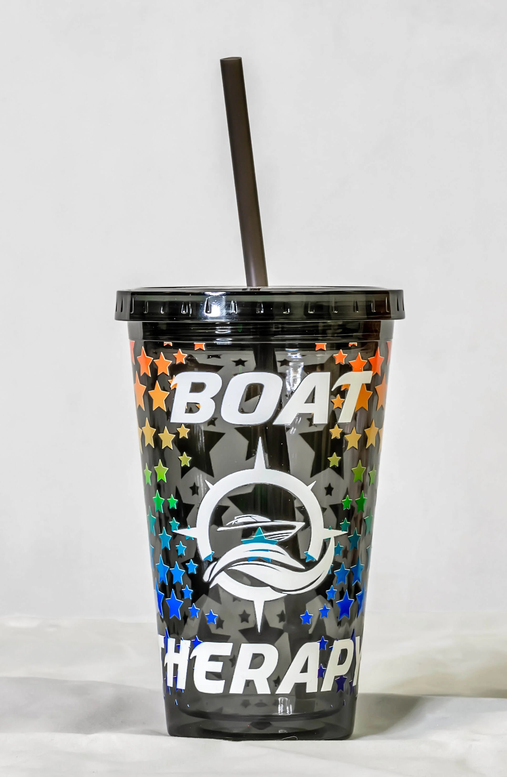 16 Oz. Sunsplash Tumbler With Straw